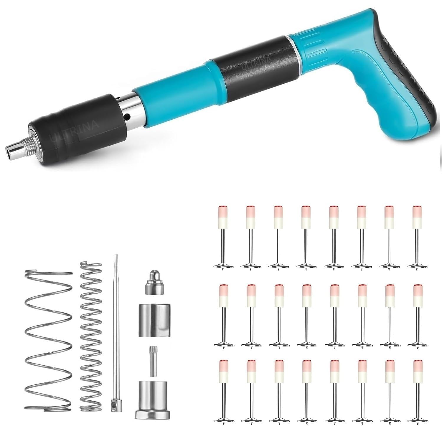 Manual Steel Nail Gun Tool With 15 Pieces | Nail Wall Fixing Tool | Concrete Nail Gun | Portable Mini Nail Shooting Machin...