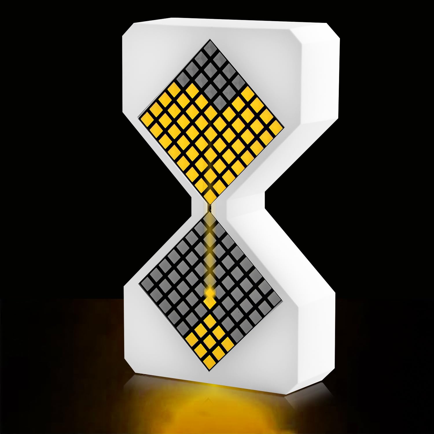 LED Digital Electronic Hourglass Gravity Sensing Timer, YEARBEIHAO 1-30 Minutes Sand Time Can Set Any Minute, A Sensory To...