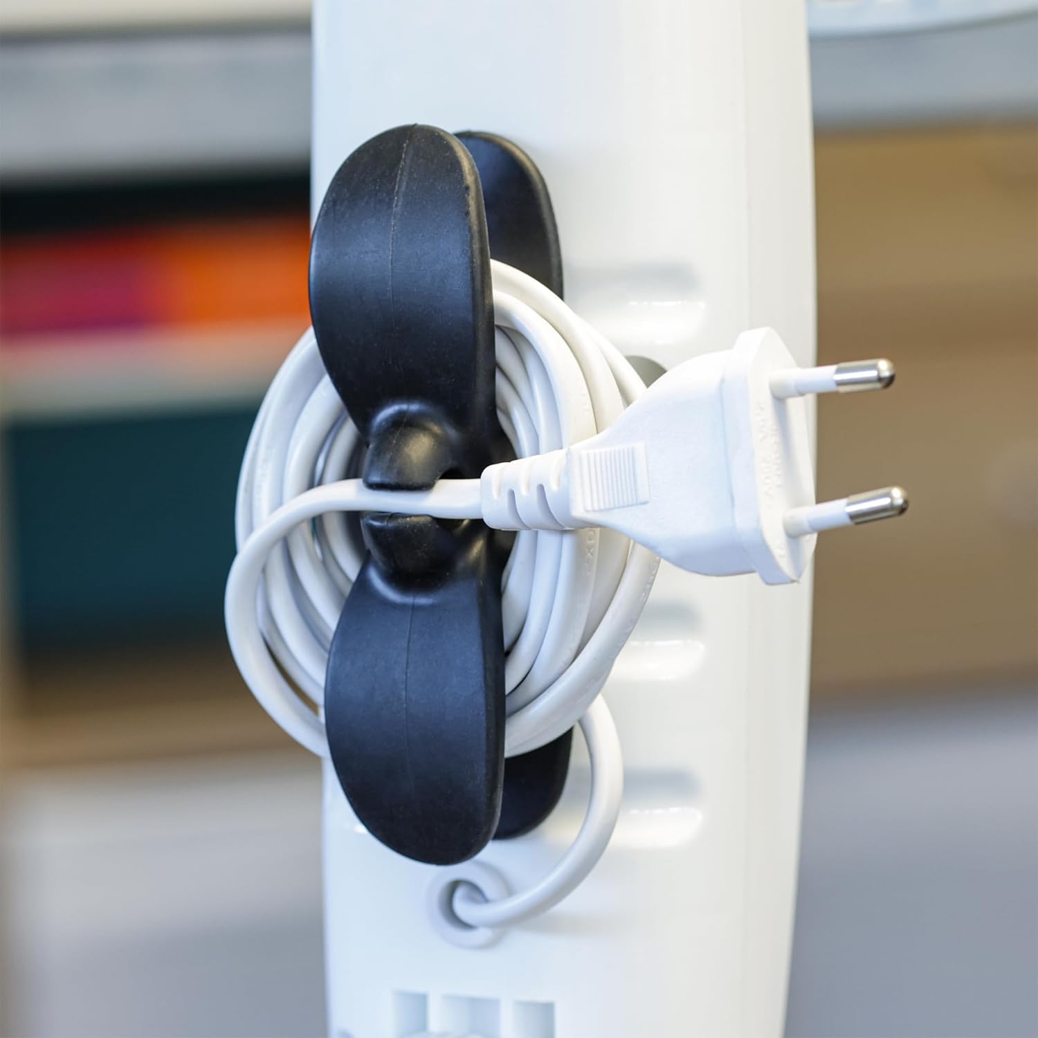 Cable Winder for Appliance Cable, Self Adhesive Cable Organizer with 3M Adhesive Pad, Ideal for Kitchen, Office and Worksh...