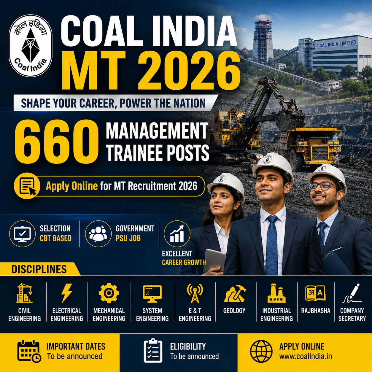 Coal India MT 2026